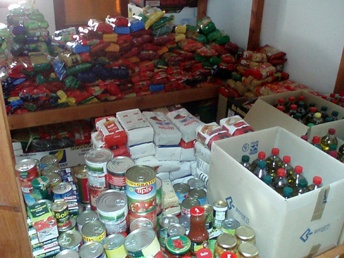 Els aliments es repartiran a famílies sense recursos.