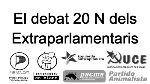 El debat començarà a les set de la tarda.