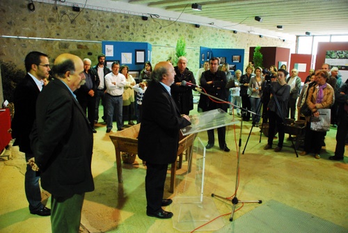 L'alcalde de Calonge, Jordi Soler, en un acte celebrat aquest cap de setmana.