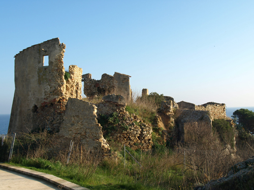 El Castell de Sant Esteve està actualment molt deteriorat.