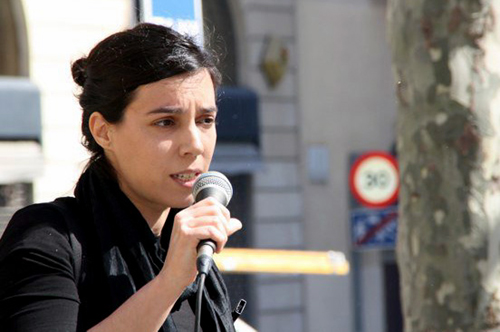L'escriptora i activitsta, Esther Vivas.