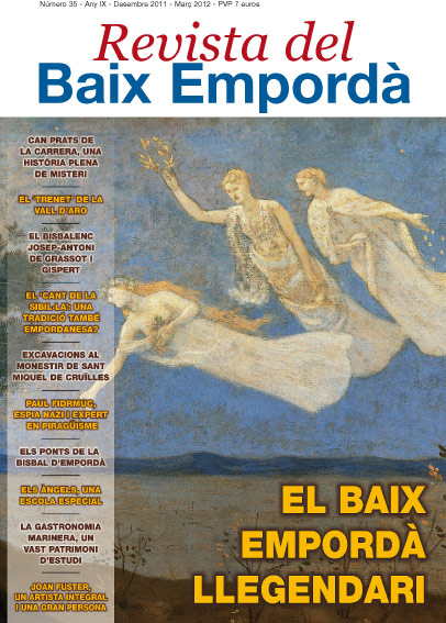 Portada del nou exemplar de la Revista del Baix Empordà.