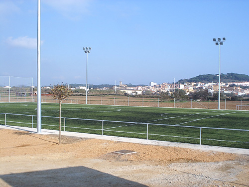 Robatori de cable elèctric a la zona esportiva Josep Massot i Sais.