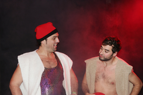 Una escena d''Els pastorets dels Showboys'.