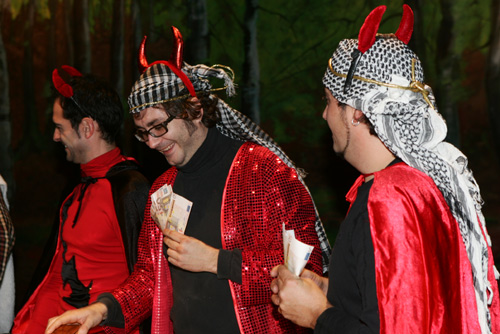 Un grup dels actors que participen a 'Els pastorets dels Showboys'.