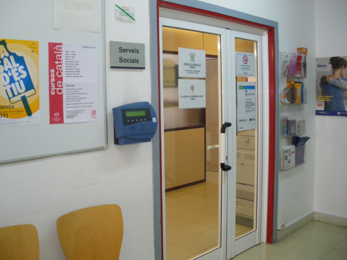 Els locals de l'Àrea d'Acció Social i Ciutadania de l'Ajuntament de Palamós.