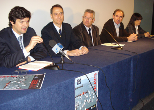 Roda de premsa de presentació del Vila de Palamós Optimist Trophy