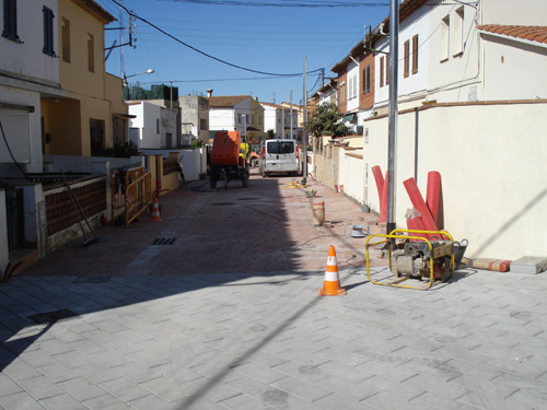 El carrer de Remigi Robau i Morató.