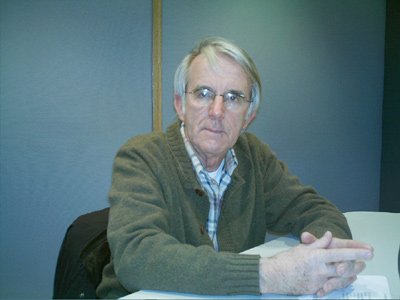 Jordi Sistach és el Síndic de Greuges de Palamós.
