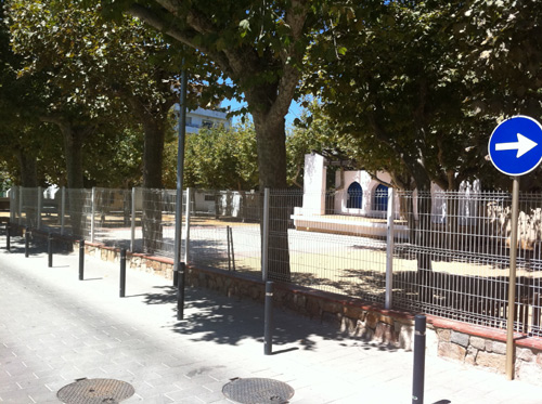 L'espai de l'Arbreda de Palamós.