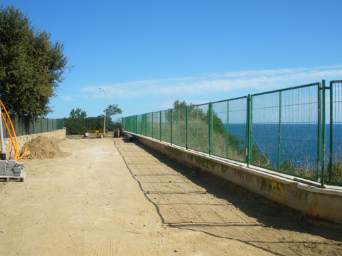 L'espai on es farà el mirador de Francesc d'Assís Marull i Savalls.