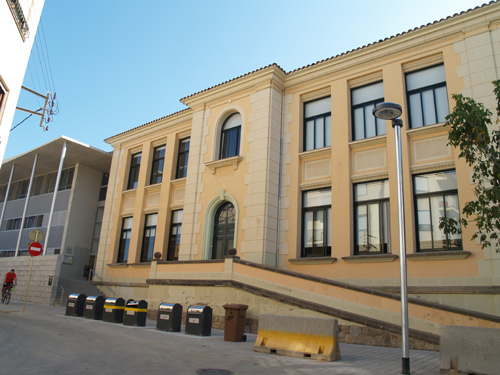 El col·legi públic Ruiz Giménez, un dels centres educatius públics de Palamós.