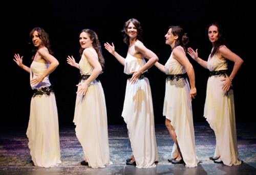 La formació Nàiade, que actua aquest diumenge a La Gorga.