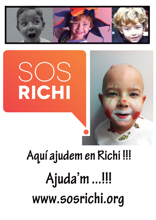 Cartell de la campanya 'sosrichi'.