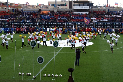 Inauguració del MIC 2012, aquest matí al Nou Estadi Municipal.