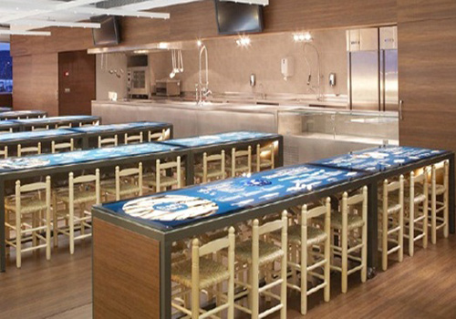 L'interior de l'Espai del Peix de Palamós.