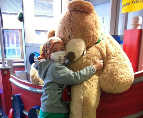 En Richi a l'hospital de Boston.