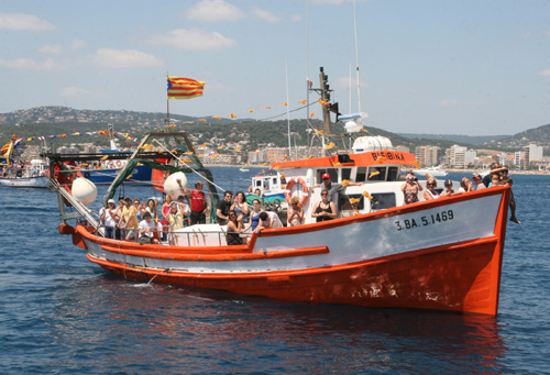 Imatge d'arxiu de la 'Basibina', enfonsada avui.