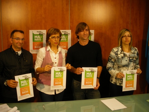 La Marató d'en Richi s'ha presentat avui a l'Ajuntament de Palamós.