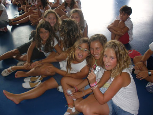 Activitat del casalet d'estiu de Palamós, en una imatge d'arxiu.