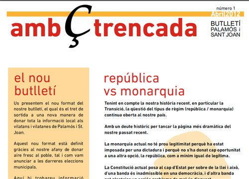 Amb el nou butlletí, ERC vol acostar-se més a la ciutadania.