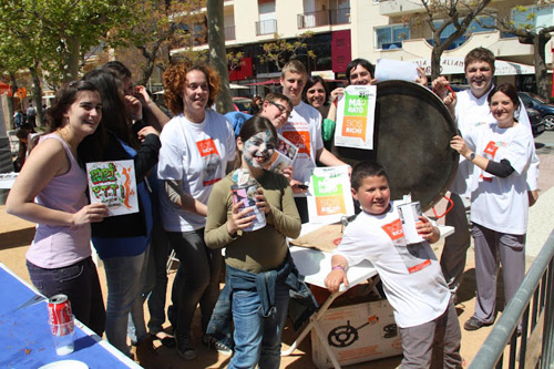 El menjar de l'Espai del Peix va ser una de les més de 50 propostes de la Marató.