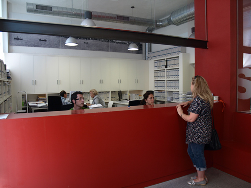 Personal treballant a l'Ajuntament de Palamós.