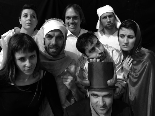 El repartiment de 'La divina tramoia'.