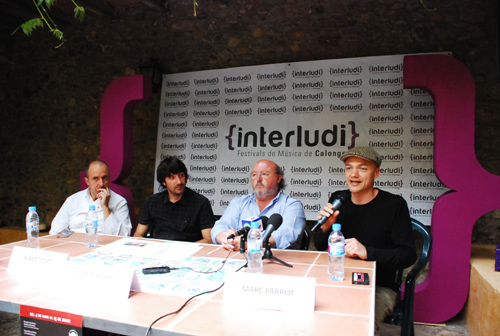 Acte de presentació d'Interludi, dissabte a Calonge.