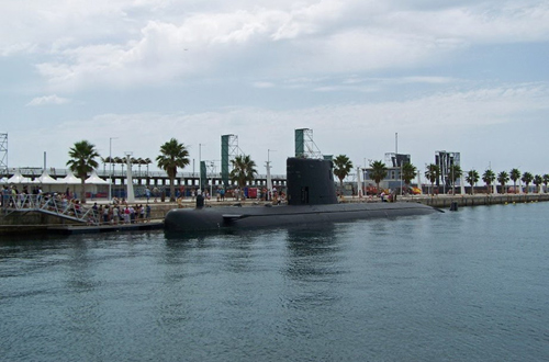 El submarí de l'Armada 'Tramontana', serà aquest cap de setmana a Palamós.