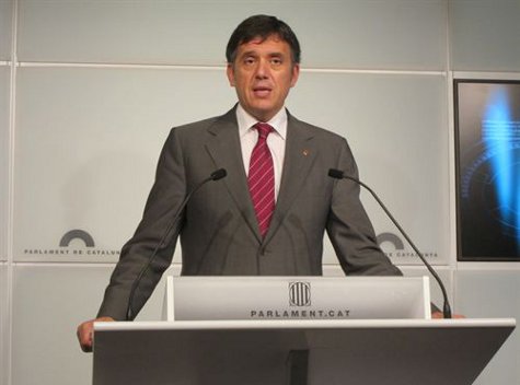 El conseller de Territori i Sostenibilitat de la Generalitat, Lluís Recoder.