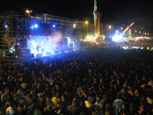 Un dels concerts musicals d'aquesta Festa Major a Barraques.