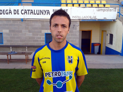 Toni Gálvez, una de les dues noves incorporacions del Palamós CF.
