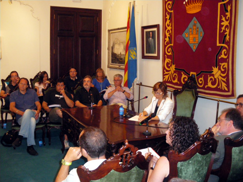 Ple de constitució de l'actual Ajuntament de Palamós, el juny de l'any passat.