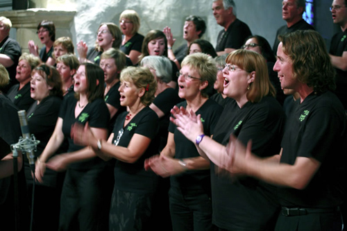 El cor Medina High School, avui al Collet de Calonge.