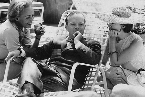 L'escriptor nordamericà Truman Capote.