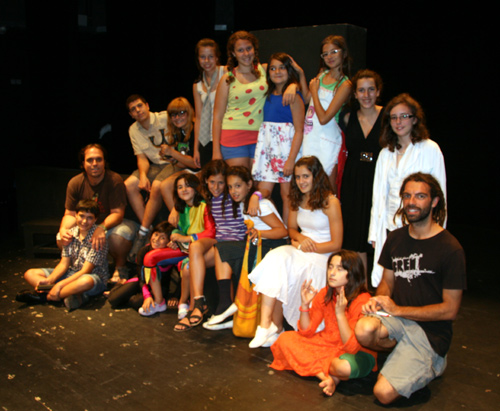 La gent del Casal Teatral de Palamós.