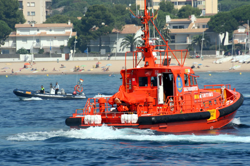 La Salvamar Sirius, embarcació de Salvament Marítim amb base a Palamós.