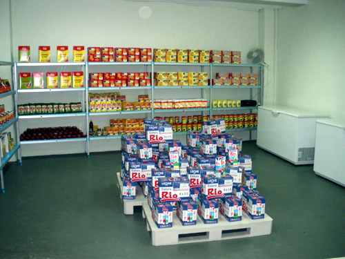 El Centre de Distribució d'Aliments de Palamós.