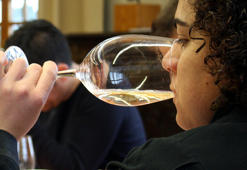 Clara Antúnez en el Premi Arrels del Vi.
