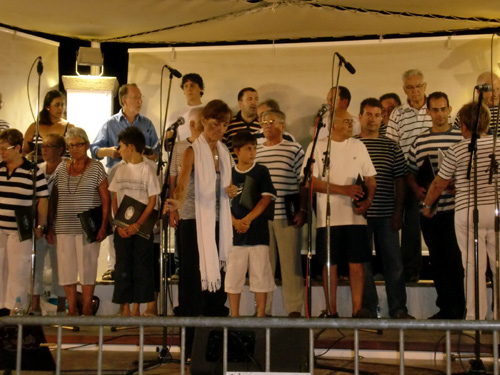 Concert d'havaneres de la Coral El Progrés de Palamós.