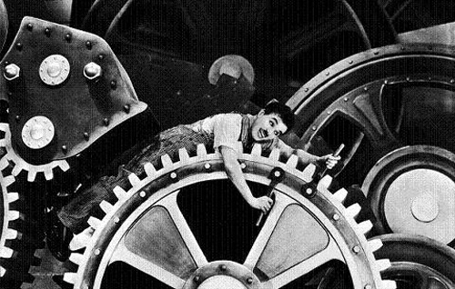 'Tiempos modernos', de Charles Chaplin.