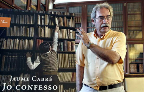 L'escriptor Jaume Cabré, autor de 'Jo confesso'.