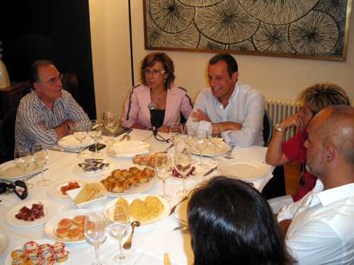 'Esmorzars Costa Brava', aquest matí, amb Sandro Rosell.