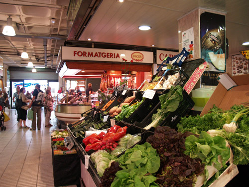 El mercat municipal de Palamós.