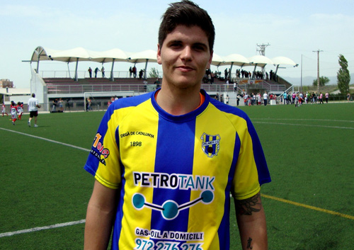 David Batanero, últim fitxatge del Palamós CF.