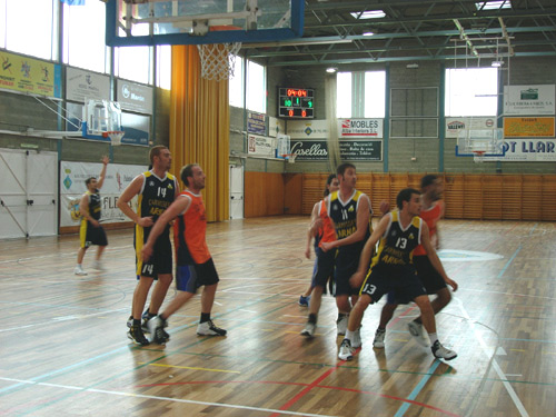 Un partit de l'Alupu Palamós, la temporada passada.