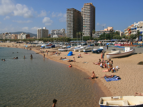 La Platja Gran de Palamós.