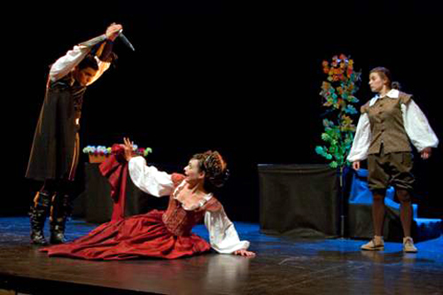 Representació de l'obra.