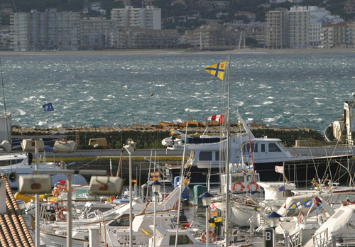 El vent de tramuntana ens acompanya en aquests darrers dies.